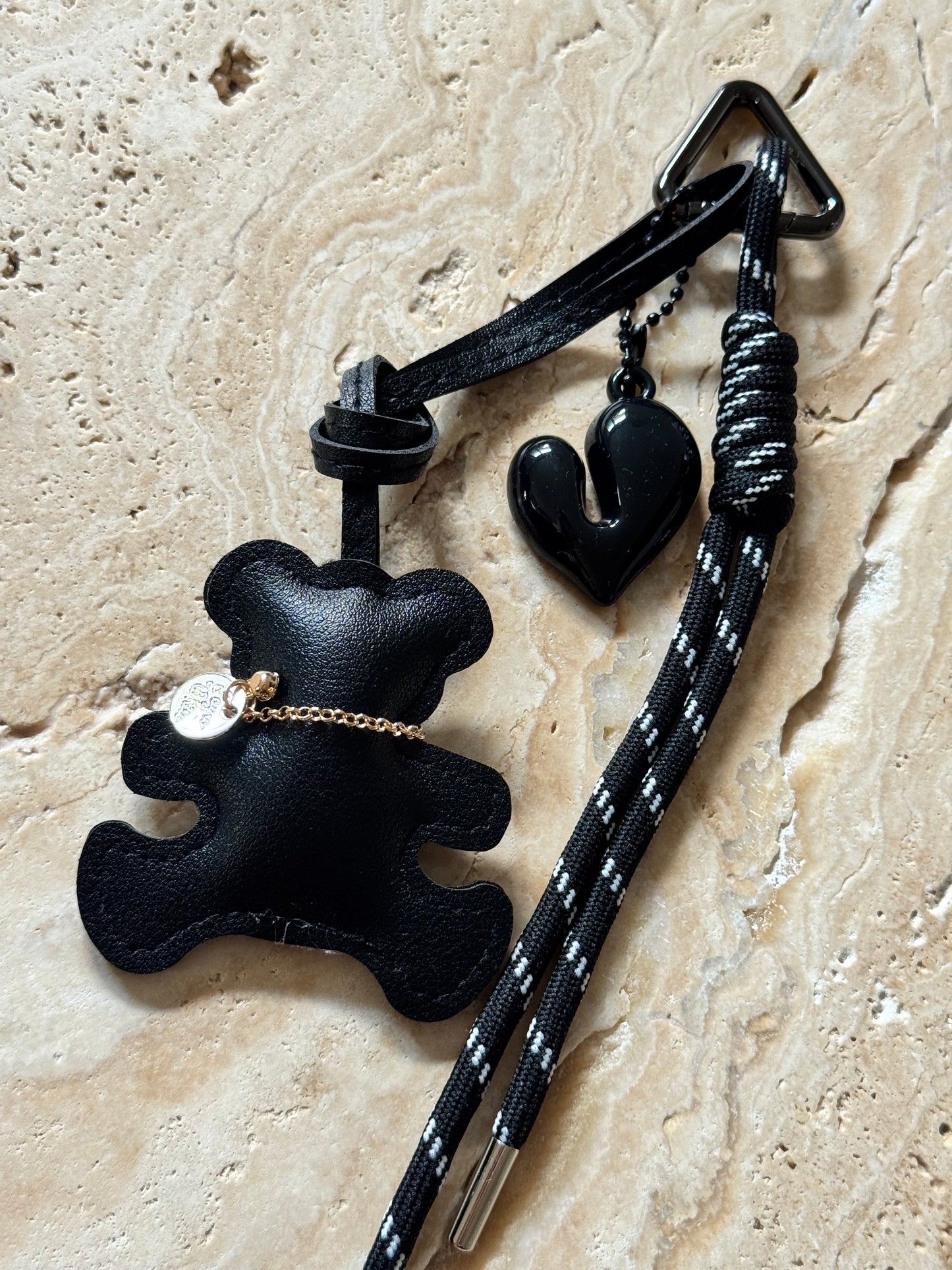 Charm Anhänger „Black Teddy“
