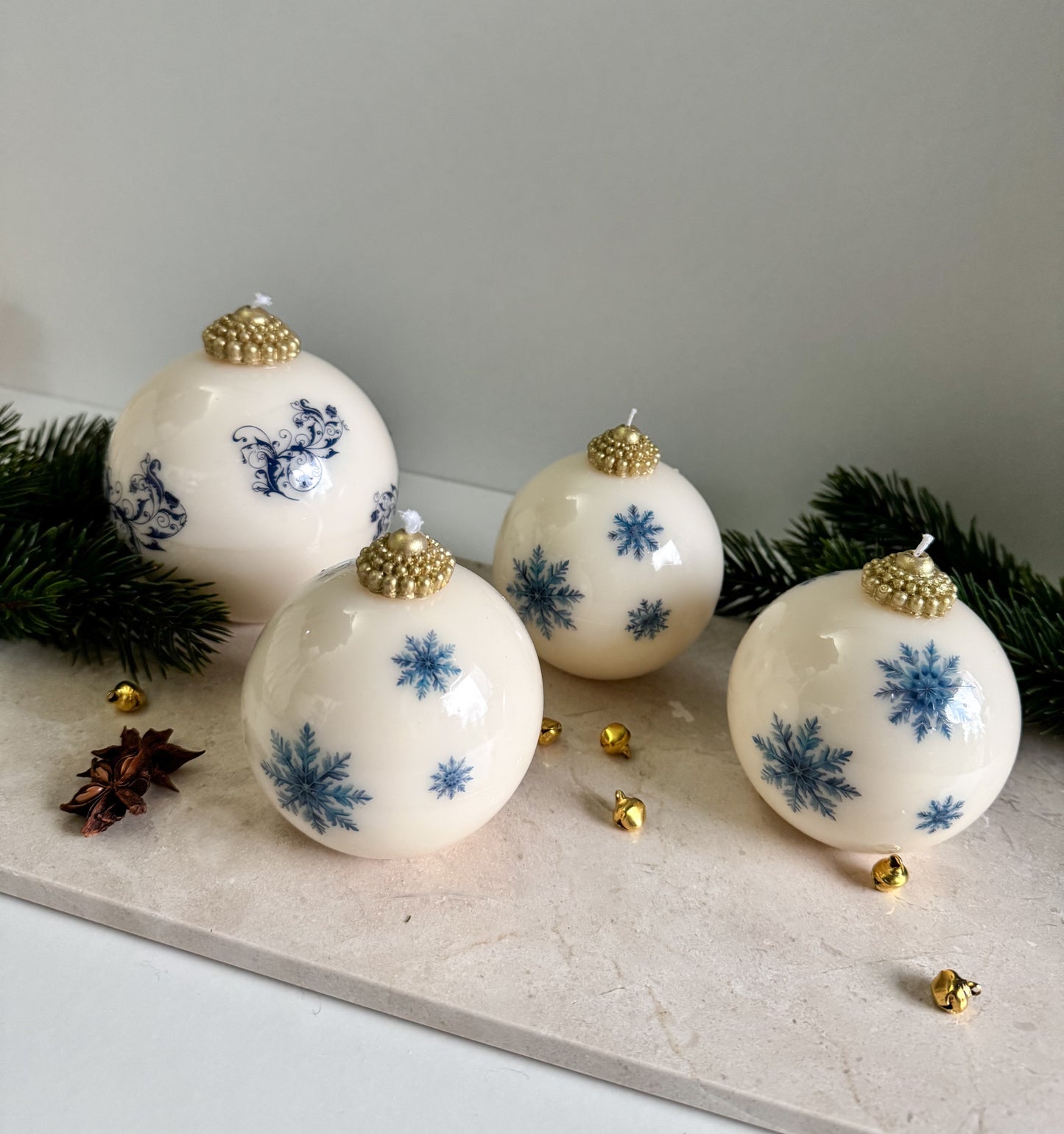 Christmas Ball Kerzen