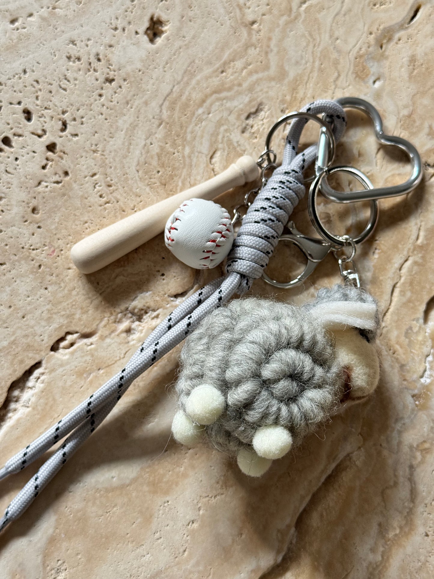 Charm Anhänger „Grey Scharfi“