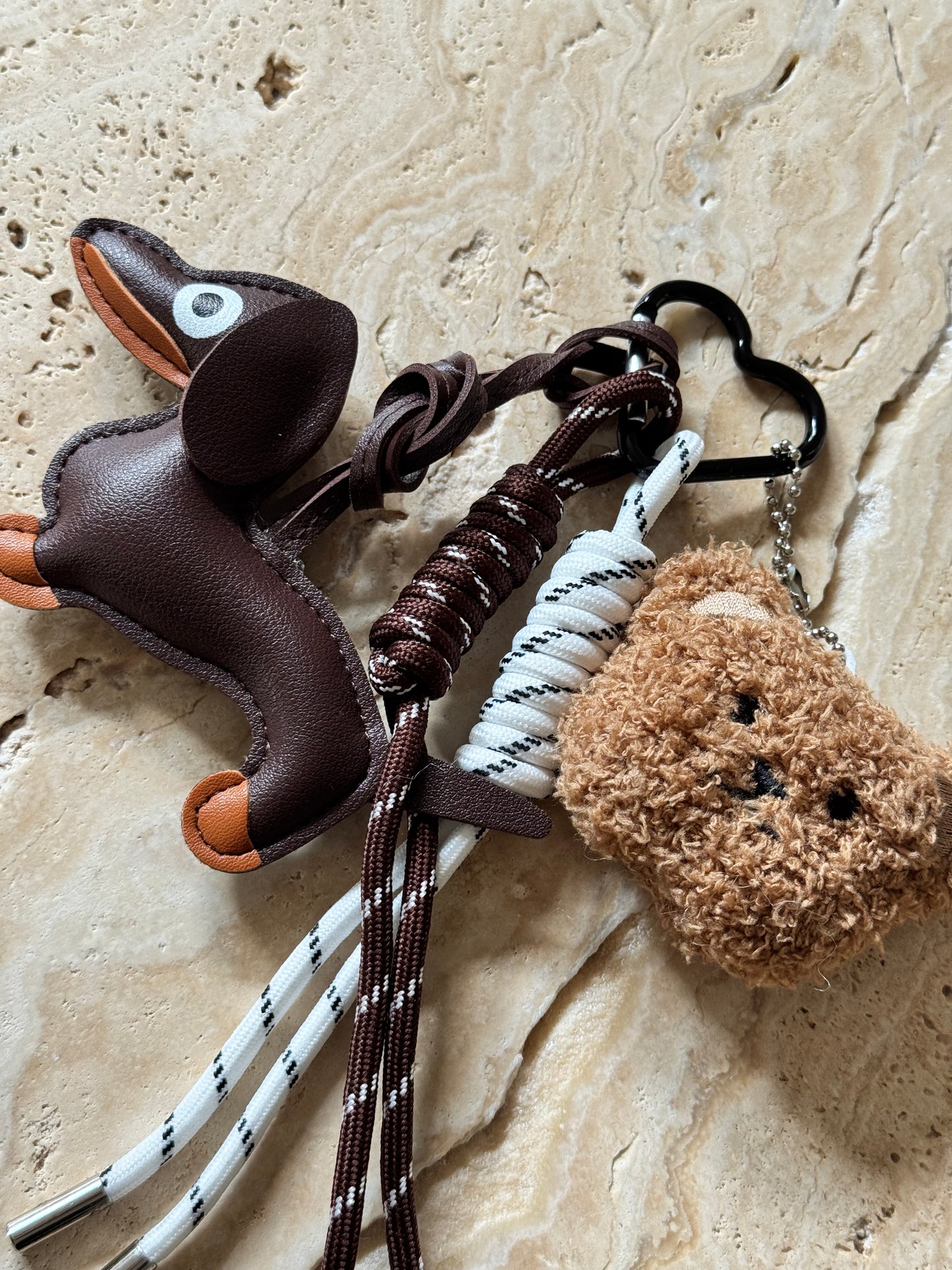 Charm Anhänger „Teddy Dog Brown“