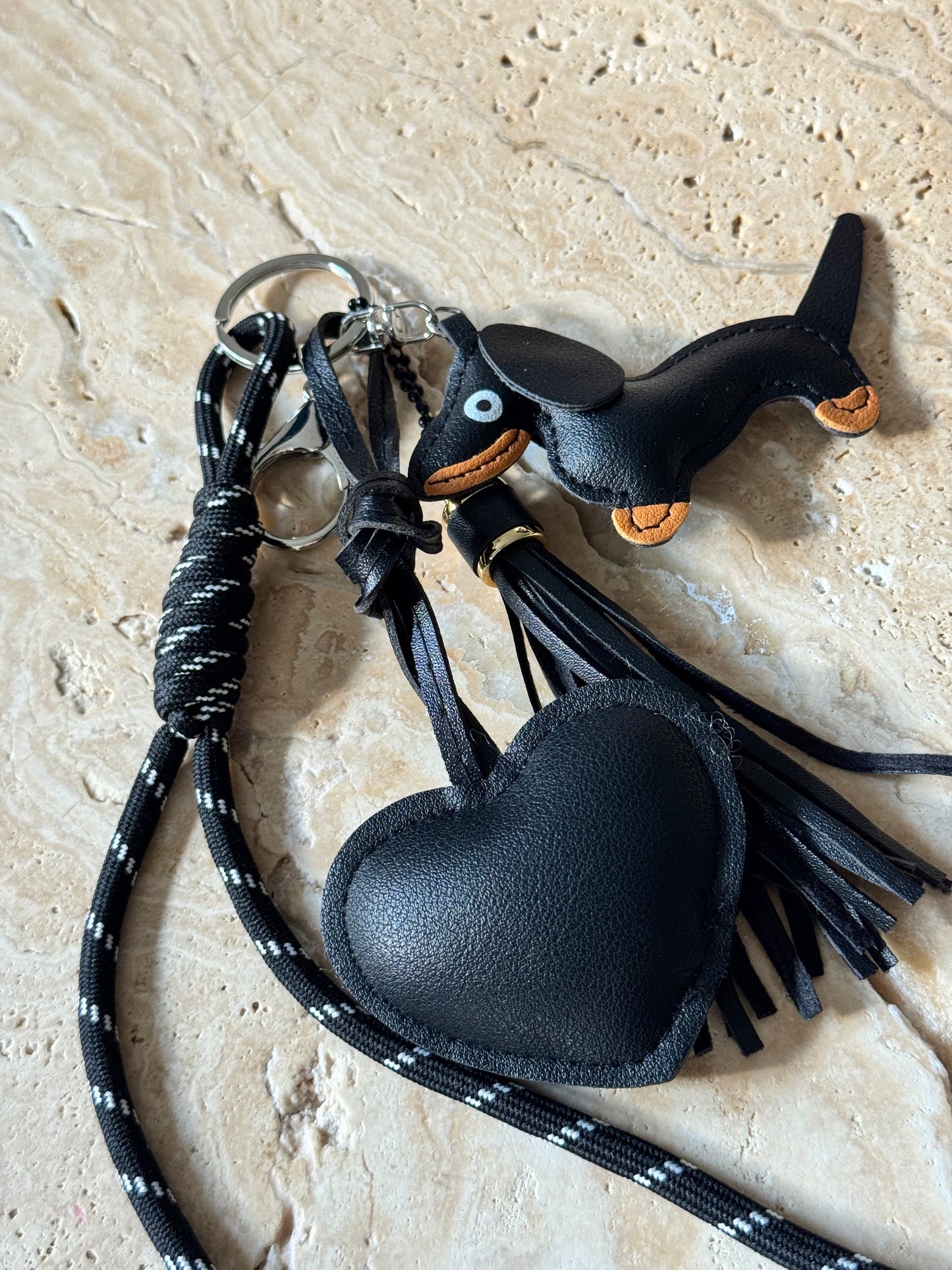 Charm Anhänger „Heart Dog“