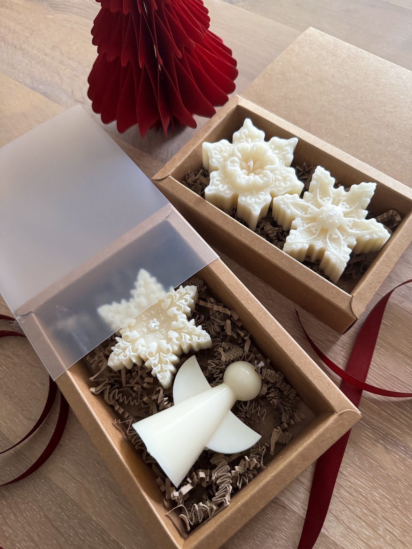 Geschenkbox „Schneeflocken“