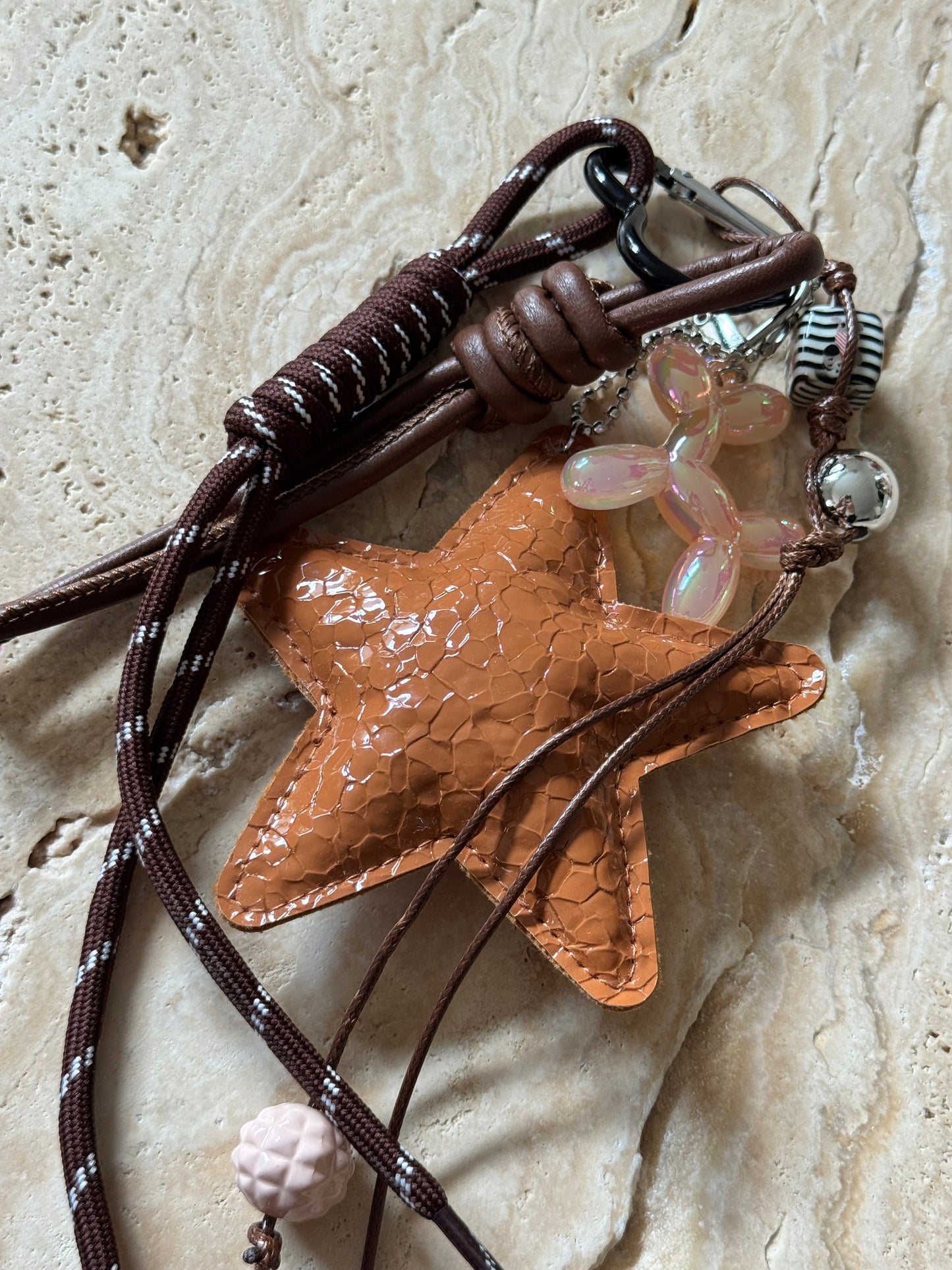 Charm Anhänger „Karamell Star“