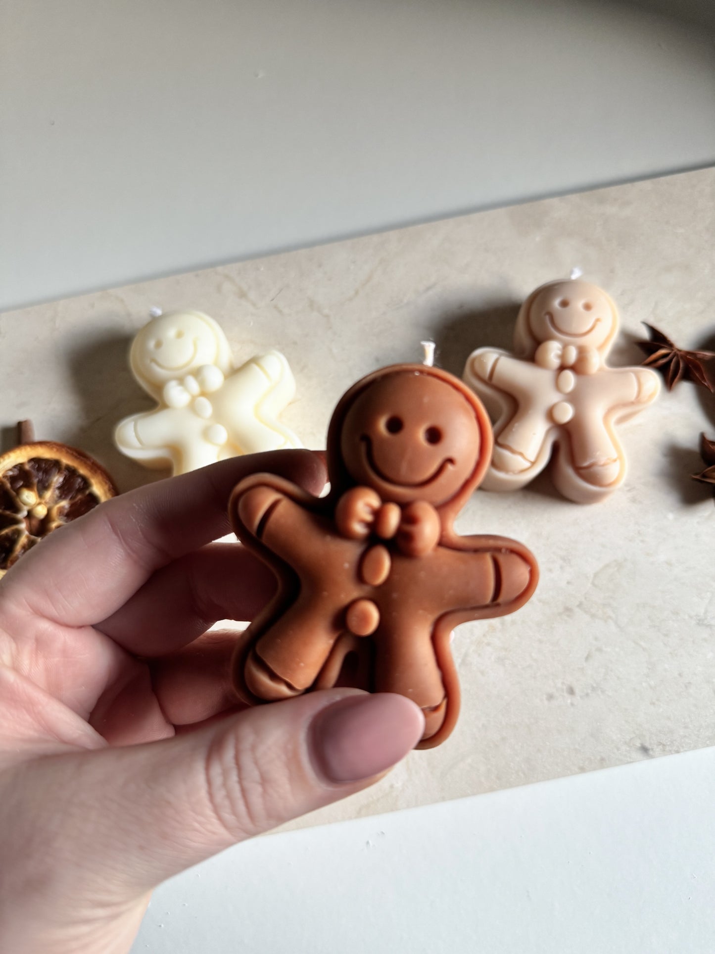 Lebkuchen Kerze