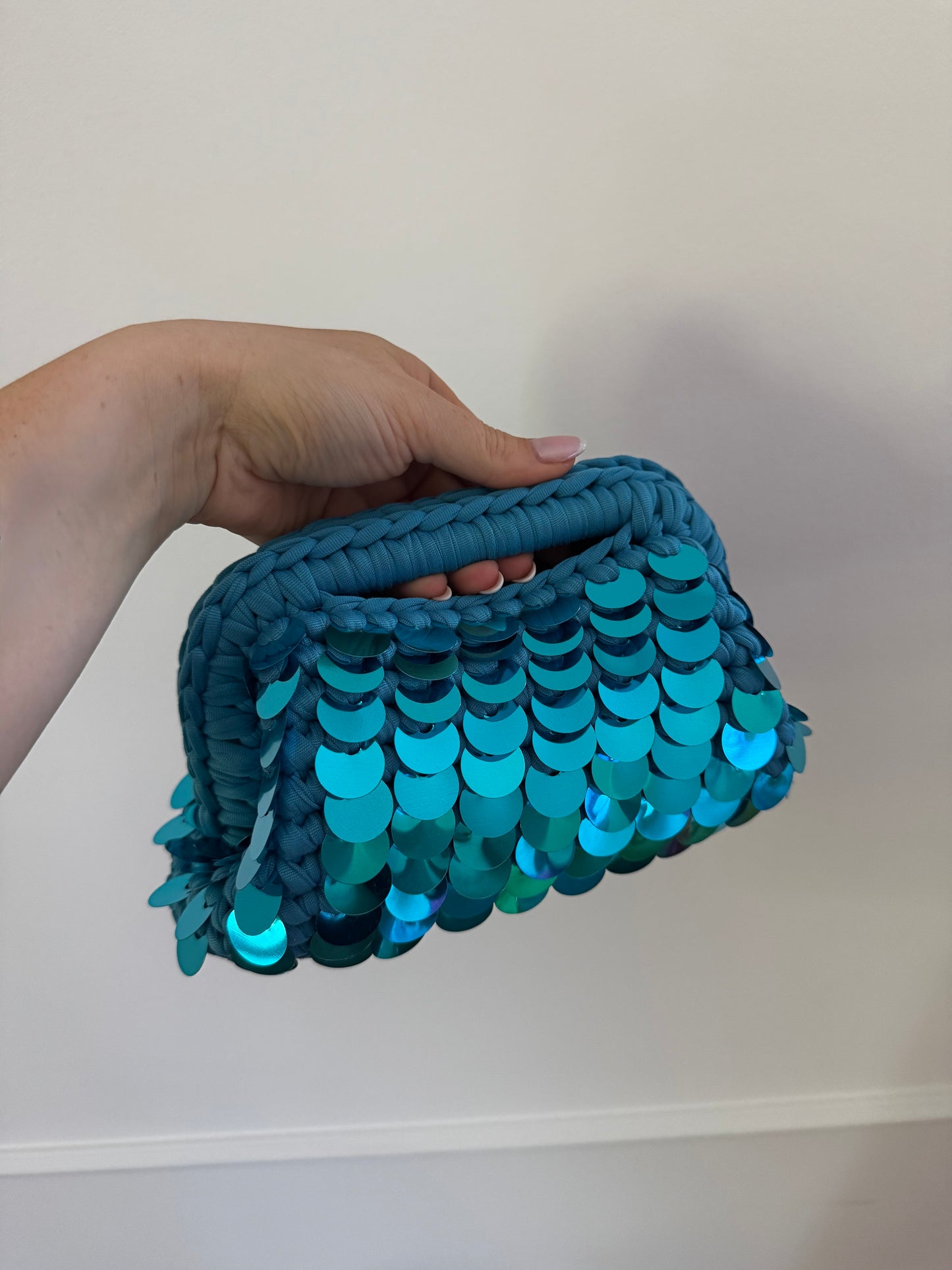 Clutch „Ibiza Dark Türkis Dream“