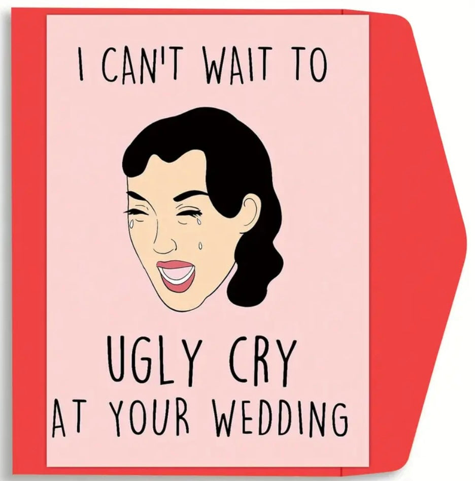 Klappkarte „Ugly Cry“