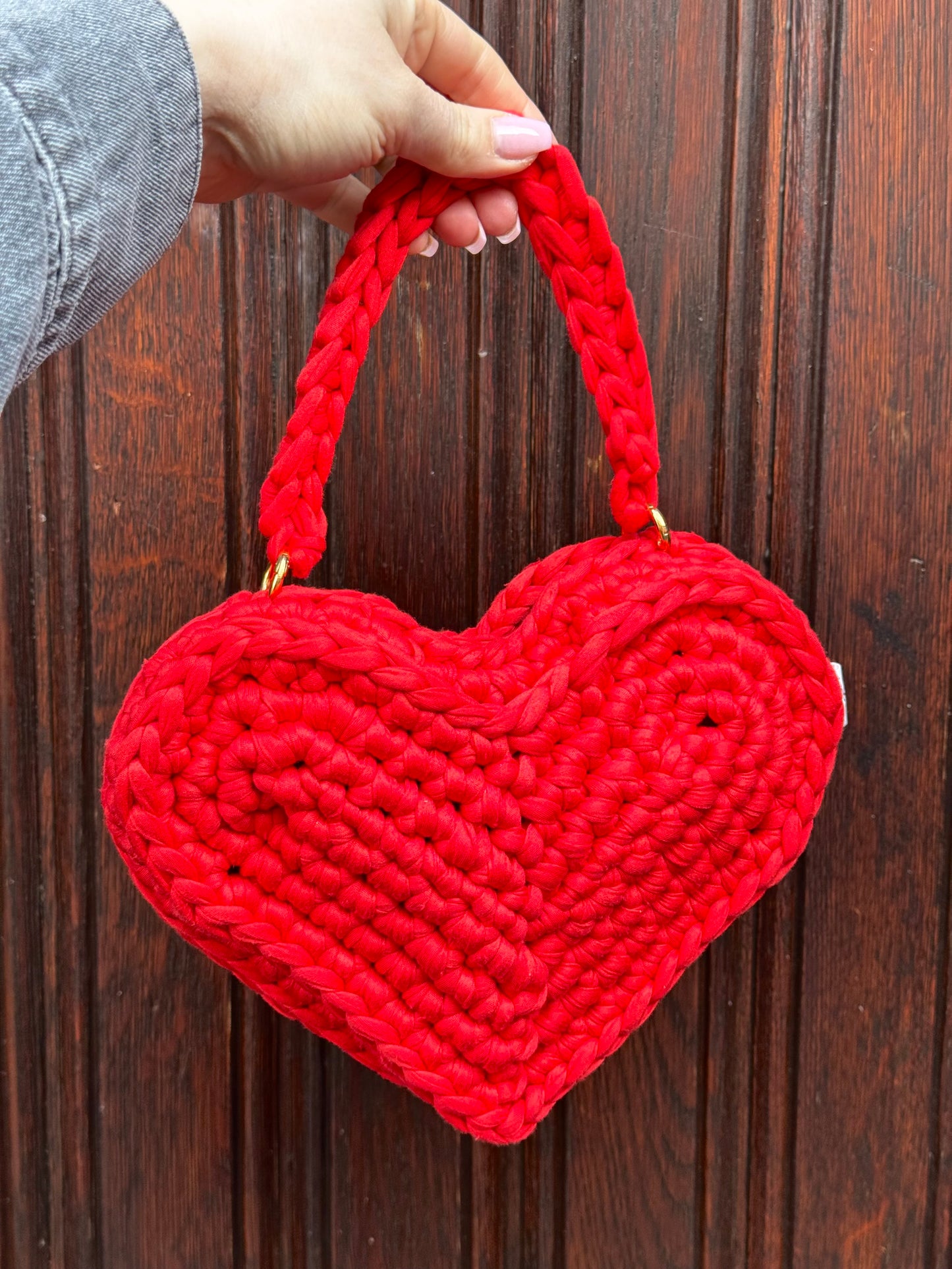 Tasche „Love Heart Lady in Red“