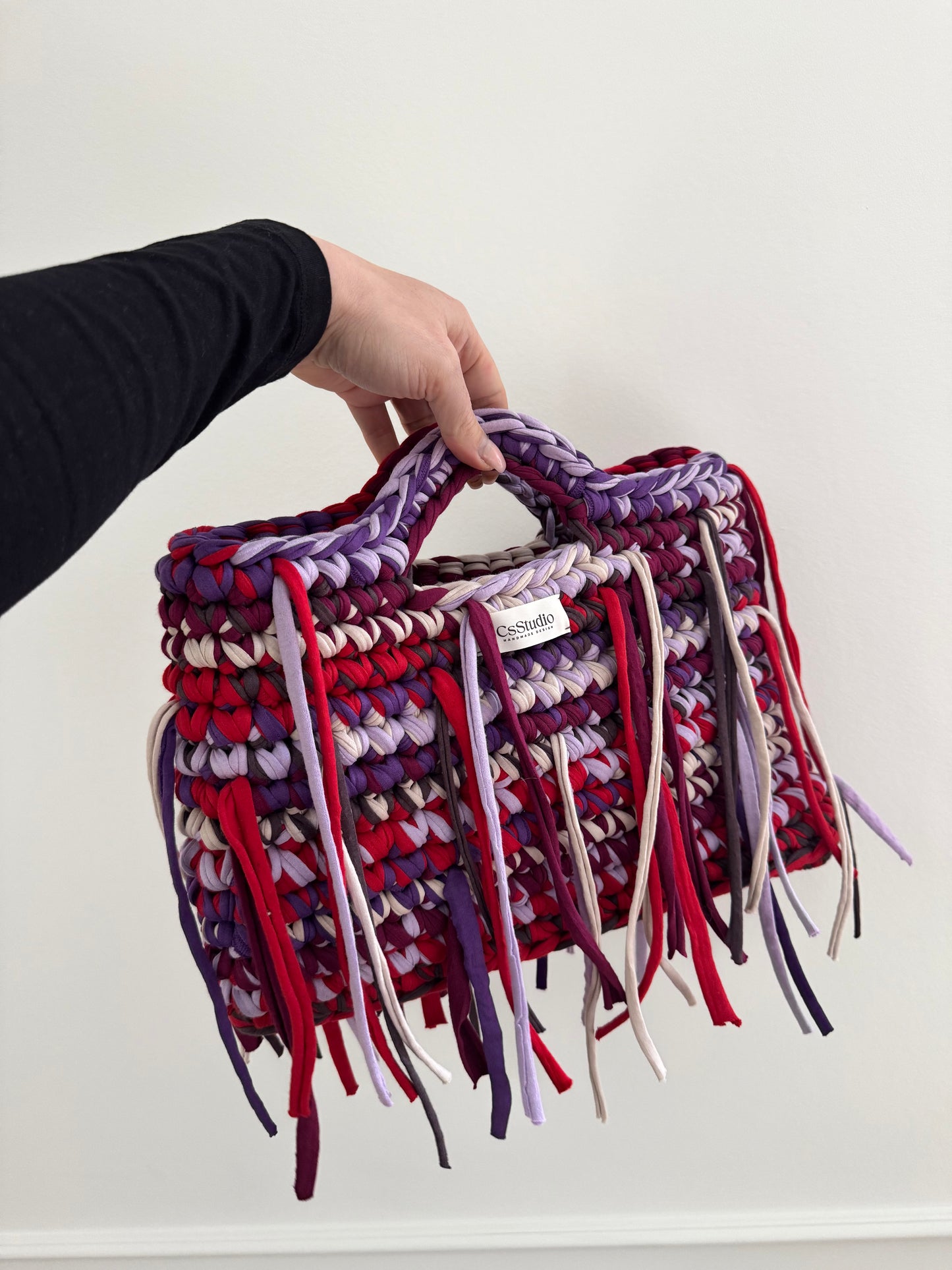 Tasche „Red Velvet Twist“