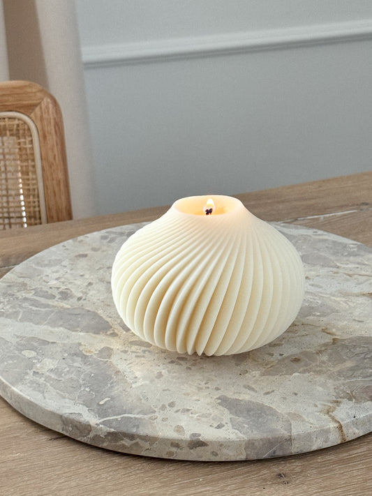 „LISA“ Spiral Kugel Kerze