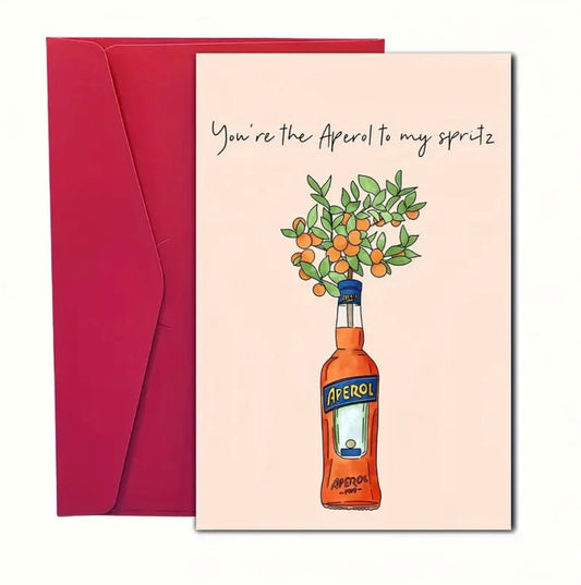 Klappkarte „Aperol 6.0“