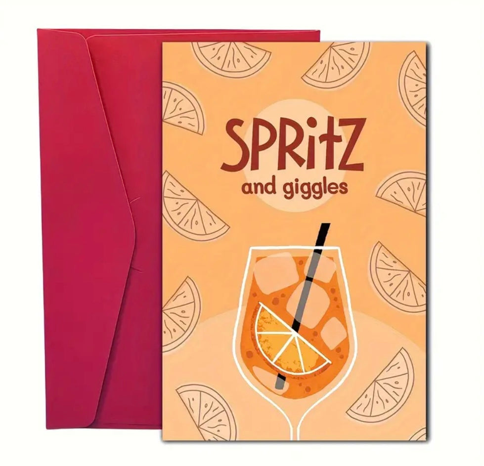 Klappkarte „Aperol 4.0“