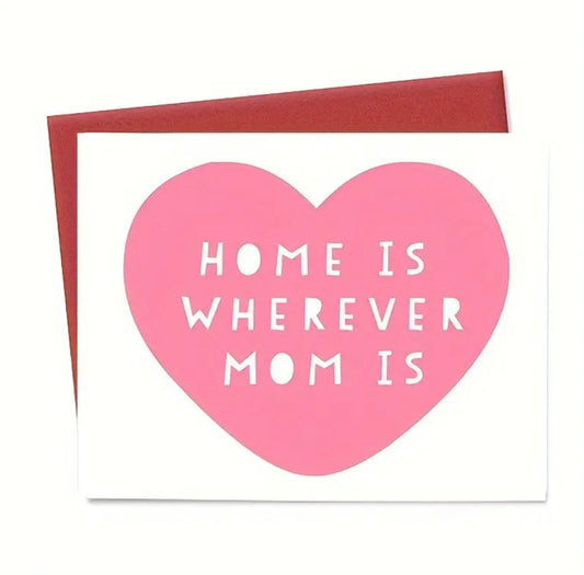 Postkarte „Home“