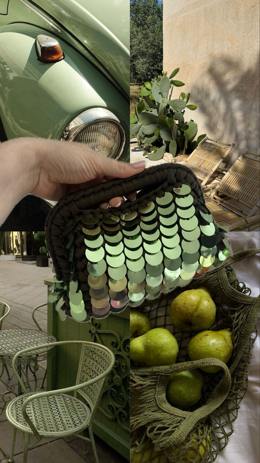 Clutch „Ibiza Oliv Dream“