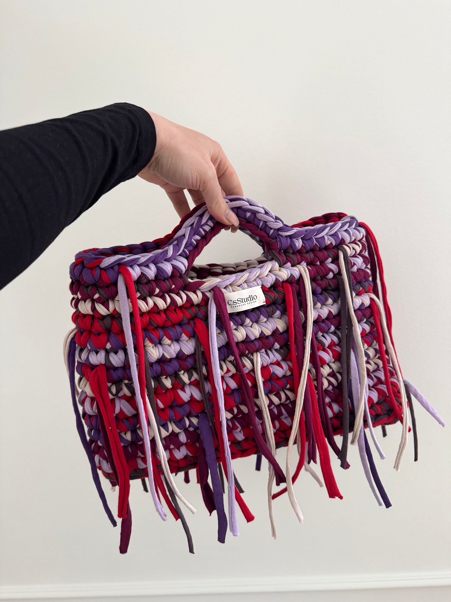 Tasche „Red Velvet Twist“
