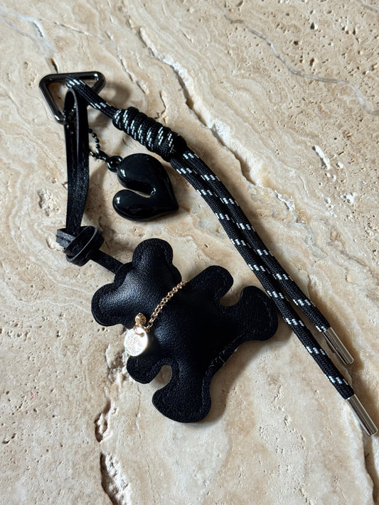 Charm Anhänger „Black Teddy“