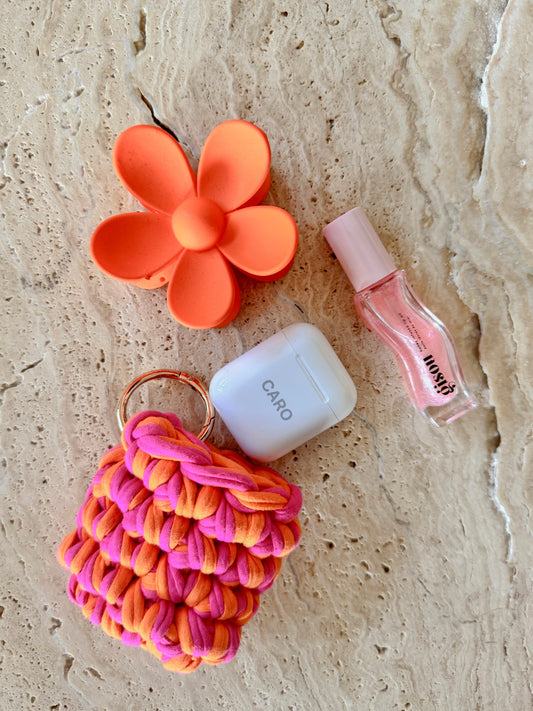 AirPod Hülle Pink&Orange