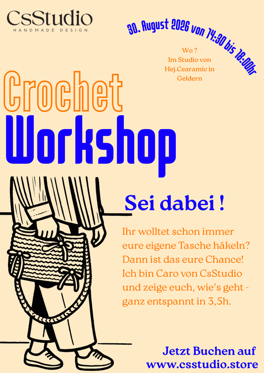 Crochet Workshop - Häkle deine eigene Tasche 30.08.26 (Anfänger)
