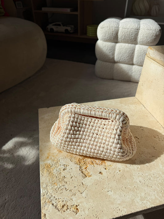 Clutch „Perla Creme“