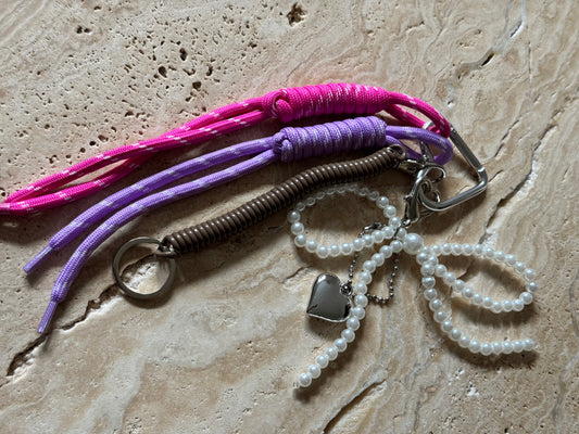 Charm Anhänger „Classy Pink Girl“