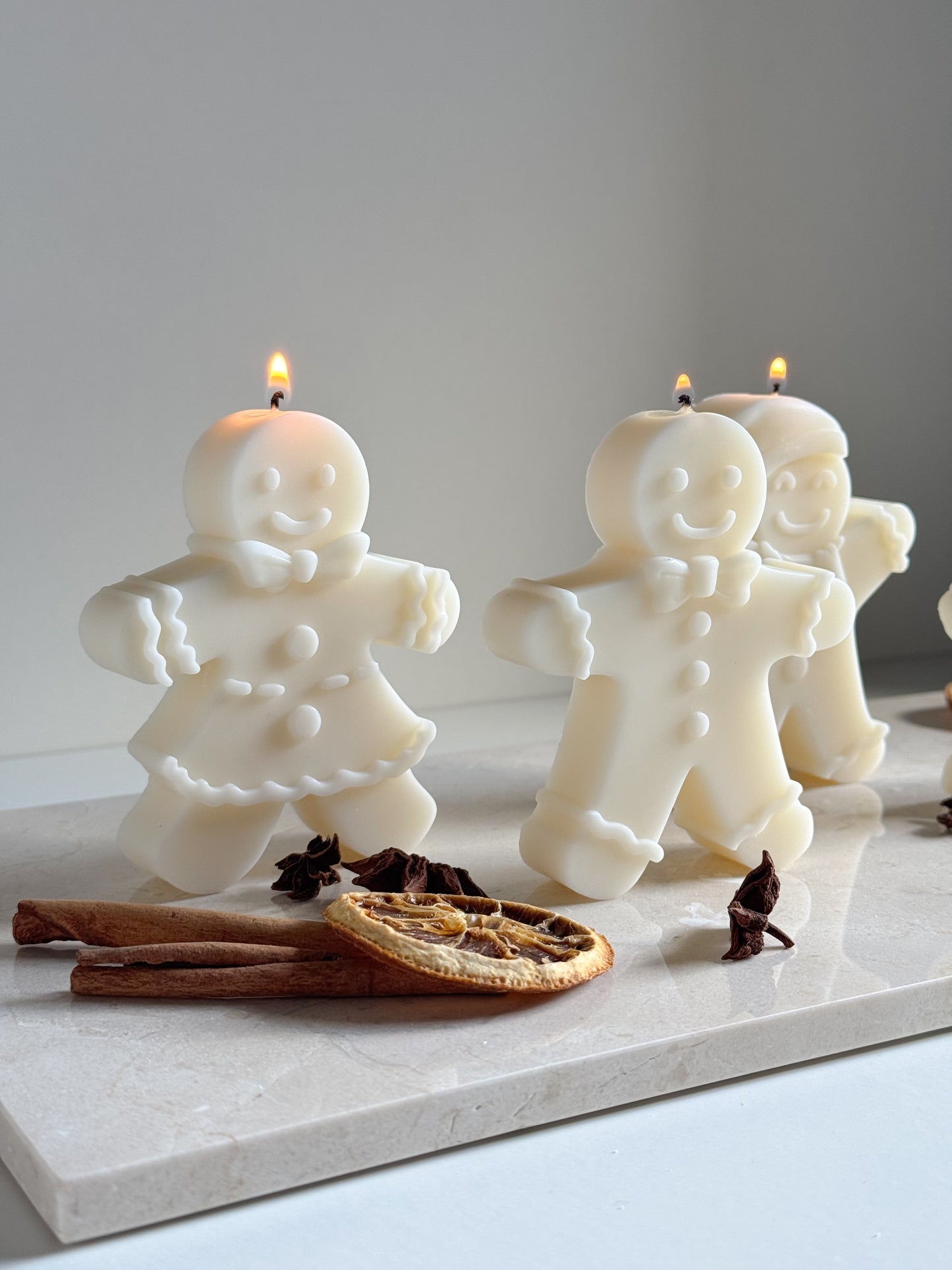 Lebkuchen Kerzen