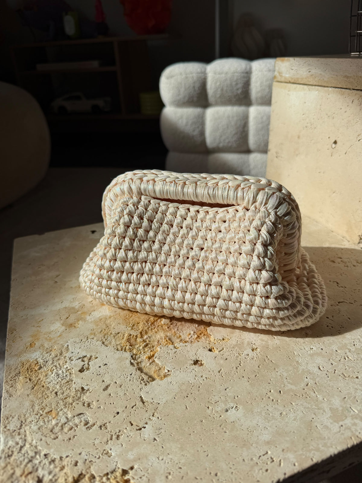 Clutch „Perla Creme“