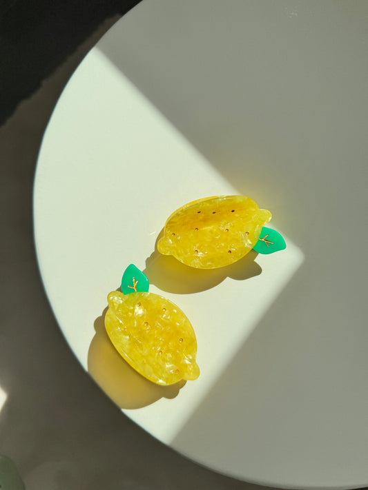 „ZUCKER ZITRONE“ Haarspange
