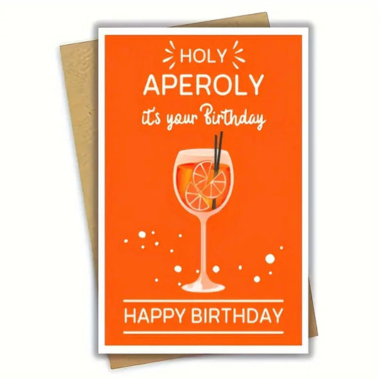 Klappkarte „Aperol 5.0“