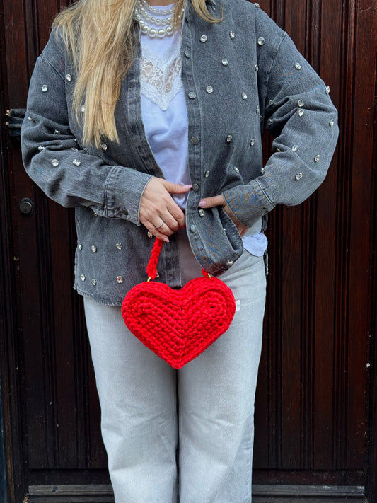 Tasche „Love Heart Lady in Red“