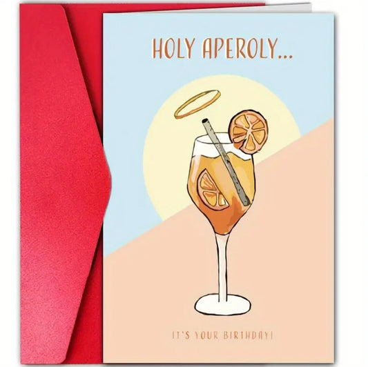 Klappkarte „Aperol 3.0“