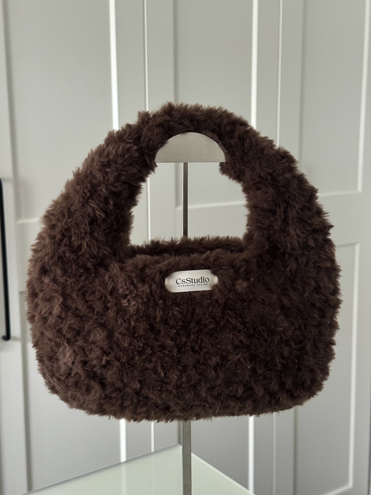 Tasche „Plüschi in Espresso“