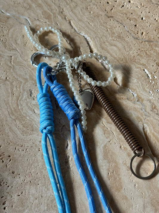 Charm Anhänger „Classy Blue Girl“