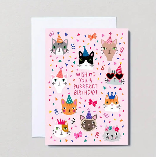 Postkarte „Cat Lover“