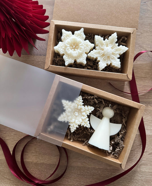 Geschenkbox „Schneeflocken“