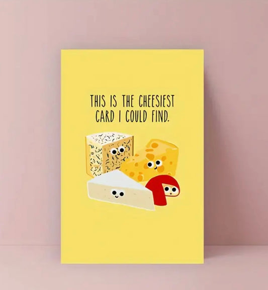 Klappkarte „Cheese“