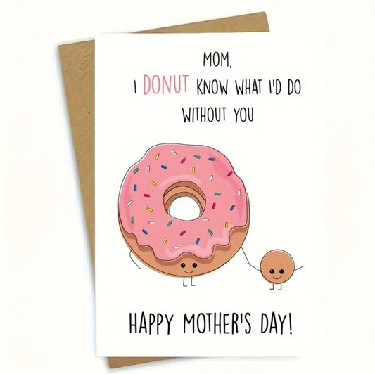 Klappkarte „Donut“