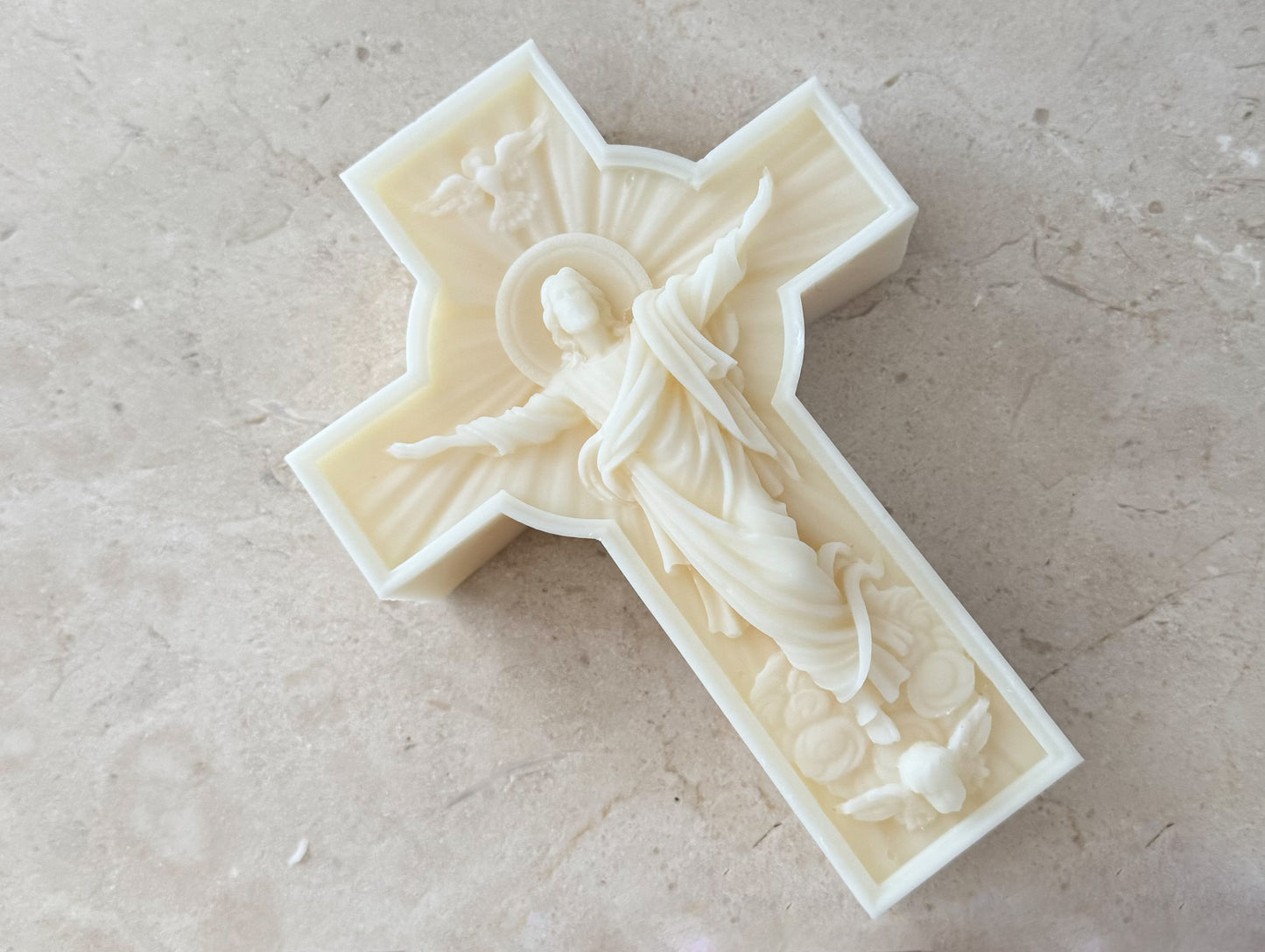 Jesus Kreuz Kerze