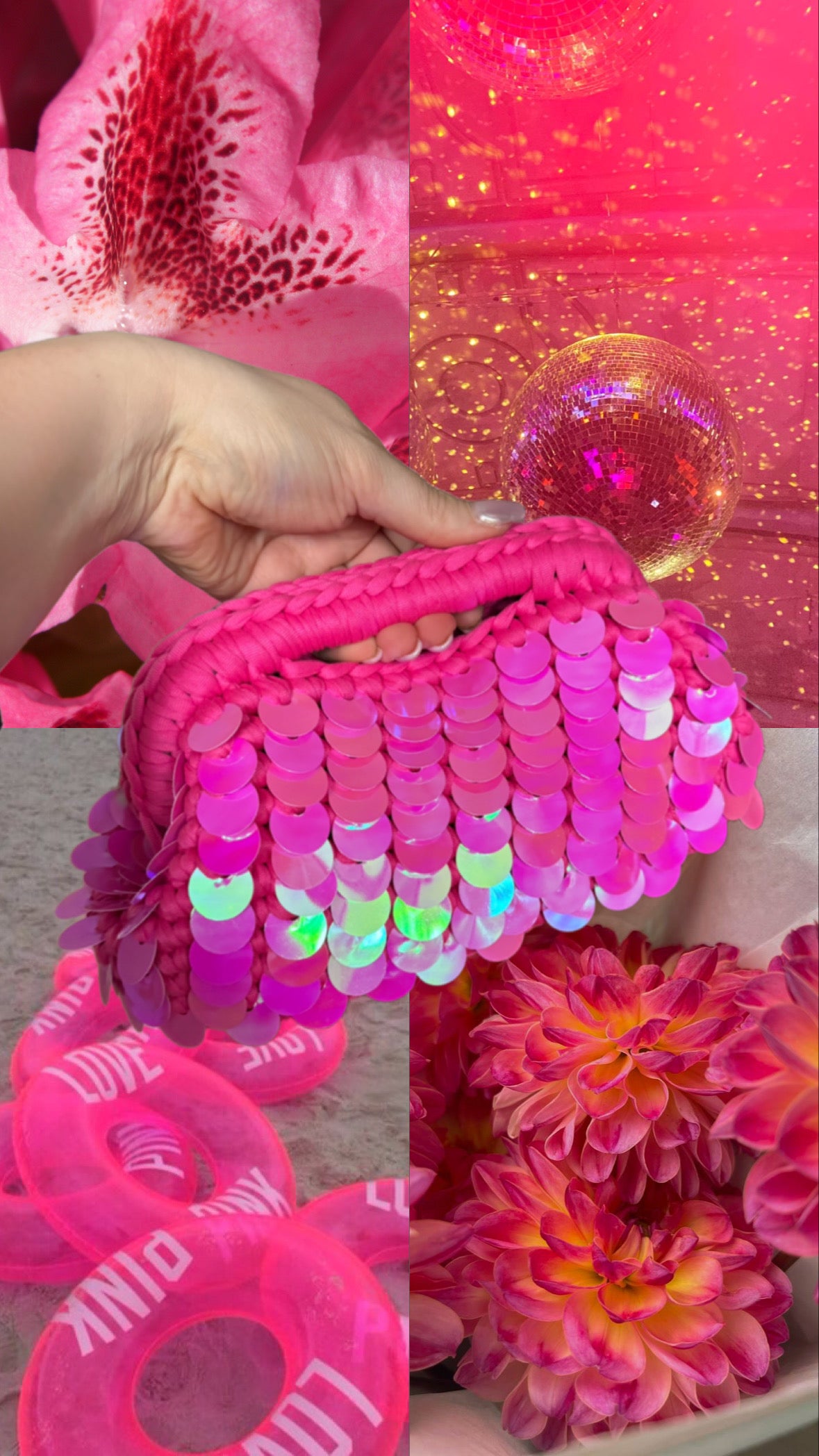 Clutch „Ibiza Pink Dream“
