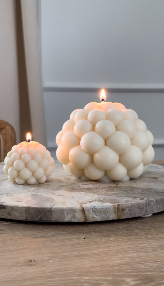 „SPHERE“ Bubble Kerze